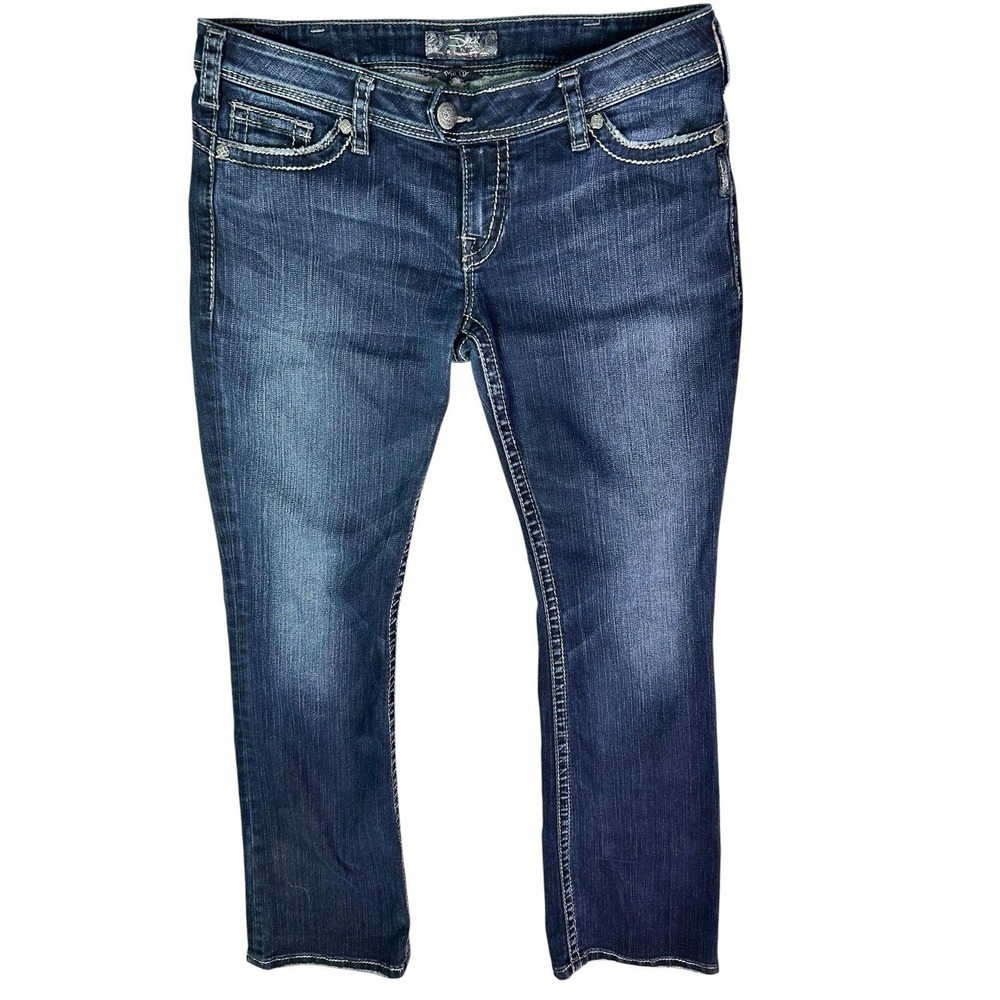 Silver Jeans Co. Tuesday 16.5 Bootcut Jeans Women's 36x32 Denim stretch